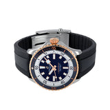 Breitling Superocean Automatic 42 Black Dial Black Rubber Strap Watch for Men - U17375211B1S1 Authentic Buy Shop Now