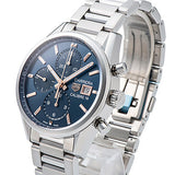 Tag Heuer Carrera Automatic Chronograph Blue Dial Silver Steel Strap Watch for Men - CBK2115.BA0715 Authentic Buy Shop Now