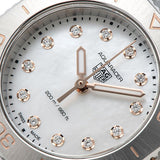 Tag Heuer Aquaracer Professional 200 Quartz Diamonds White Dial Silver Steel Strap Watch for Women - WBP1450.BA0622 Authentic Buy Shop Now