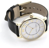 Marc Jacobs Roxy White Dial Black Leather Strap Watch for Women - MJ1532 Authentic Buy Shop Now