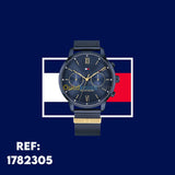 Tommy Hilfiger Blake Quartz Blue Dial Blue Mesh Bracelet Watch for Men - 1782305 Authentic Buy Shop Now