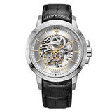 Maserati Ingegno Automatic Black Skeleton Dial Black Leather Strap Watch For Men - R8821119002 Authentic Buy Shop Now