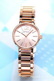 Marc Jacobs Peggy Rose Gold Dial Rose Gold Steel Strap Watch for Women - MBM3406 Authentic Buy Shop Now