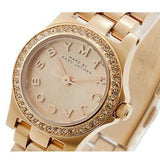Marc Jacobs Henry Rose Gold Dial Rose Gold Steel Strap Watch for Women - MBM3278 Authentic Buy Shop Now