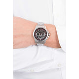 Maserati Successo Chronograph Black Dial Silver Steel Strap Watch For Men - R8873621009 Authentic Buy Shop Now