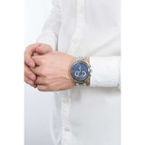 Maserati Traguardo Chronograph 45mm Blue Dial Stainless Steel Watch For Men - R8873612014 Authentic Buy Shop Now