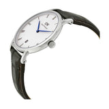 Daniel Wellington Dapper York Quartz White Dial Dark Brown Leather Strap Watch For Women - DW00100097 Authentic Buy Shop Now