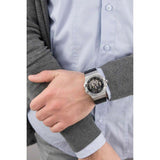 Maserati Potenza Automatic Black Dial Black Leather Strap Watch For Men - R8821108001 Authentic Buy Shop Now