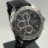 Tag Heuer Formula 1 Calibre 16 Black Dial Black Leather Strap Watch for Men - CAZ2010.FT8024 Authentic Buy Shop Now