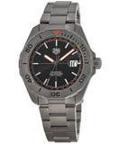 Tag Heuer Aquaracer Bamford Automatic Black Dial Grey Steel Strap Watch for Men - WAY208F.BF0638 Authentic Buy Shop Now