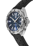 Tag Heuer Formula 1 Quartz Blue Dial Black Rubber Strap Watch for Men - WAZ1118.FT8023 Authentic Buy Shop Now