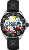 Tag Heuer Formula 1 Alec Monopoly Special Edition Black Rubber Strap Watch for Men - WAZ1119.FT8023 Authentic Buy Shop Now