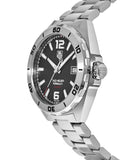 Tag Heuer Formula 1 Automatic Black Dial Silver Steel Strap Watch for Men - WAZ2113.BA0875 Authentic Buy Shop Now