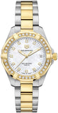 Tag Heuer Aquaracer Diamonds Mother of Pearl Dial Two Tone Steel Strap Watch for Women - WBD1323.BB0320 Authentic Buy Shop Now