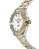 Tag Heuer Aquaracer Diamonds Mother of Pearl Dial Two Tone Steel Strap Watch for Women - WBD1323.BB0320 Authentic Buy Shop Now