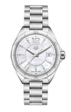 Tag Heuer Formula 1 Mother of Pearl White Dial Silver Steel Strap Watch for Women - WBJ1318.BA0666 Authentic Buy Shop Now