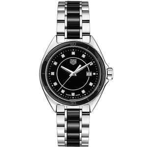 Tag Heuer Formula 1 Diamonds Black Dial Two Tone Steel Strap Watch for Women - WBJ141AB.BA0973 Authentic Buy Shop Now