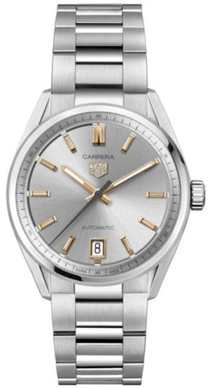 Tag Heuer Carrera Date Silver Dial Silver Steel Strap Watch for Women - WBN2310.BA0001 Authentic Buy Shop Now
