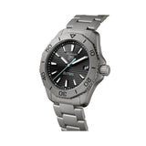 Tag Heuer Aquaracer Professional 200 Solargraph Quartz Black Dial Silver Steel Strap Watch for Men - WBP1180.BF0000 Authentic Buy Shop Now