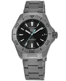 Tag Heuer Aquaracer Professional 200 Solargraph Quartz Black Dial Silver Steel Strap Watch for Men - WBP1180.BF0000 Authentic Buy Shop Now