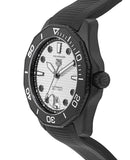 Tag Heuer Aquaracer Professional 300 Automatic White Dial Black Rubber Strap Watch for Men - WBP201D.FT6197 Authentic Buy Shop Now