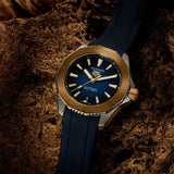 Tag Heuer Aquaracer Professional 200 Automatic Blue Dial Blue Rubber Strap Watch for Men - WBP2150.FT6210 Authentic Buy Shop Now