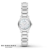 Burberry The City Diamonds Mother of Pearl Dial Silver Steel Strap Watch for Women - BU9224 Authentic Buy Shop Now