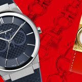 Salvatore Ferragamo Sapphire Blue Dial Blue Rubber Strap Watch for Men - SFHP00120 Authentic Buy Shop Now