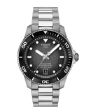 Tissot Seastar 1000 Black Dial Silver Steel Strap Watch For Men - T120.410.11.051.00 Authentic Buy Shop Now