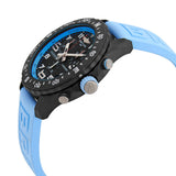 Breitling Endurance Pro Black Dial Light Blue Rubber Strap Watch for Men - X82310281B1S1 Authentic Buy Shop Now