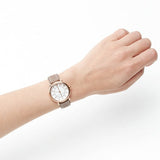Marc Jacobs Roxy White Dial Light Brown Leather Strap Watch for Women - MJ1538 Authentic Buy Shop Now
