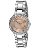 Fossil Virginia Taupe Dial Silver Steel Strap Watch for Women - ES4147 Authentic Buy Shop Now