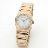 Marc Jacobs Amy White Dial Rose Gold Steel Strap Watch for Women - MBM8559 Authentic Buy Shop Now