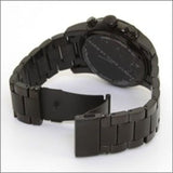 Marc Jacobs Larry Chronograph Black Dial Black Steel Strap Watch for Men - MBM5032 Authentic Buy Shop Now