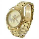 Michael Kors Bradshaw Quartz Gold Dial Gold Steel Strap Watch For Women - MK6555 Authentic Buy Shop Now