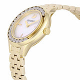 Swarovski Lovely Crystals White Dial Gold Steel Strap Watch for Women - 5242895 Authentic Buy Shop Now