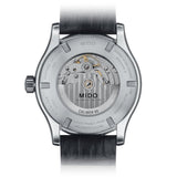 Mido Multifort Automatic Silver Dial Black Leather Strap Watch For Men - M005.430.16.031.80 Authentic Buy Shop Now