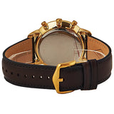 Fossil Neutra Chronograph Brown Dial Brown Leather Strap Watch for Men - FS5763 Authentic Buy Shop Now