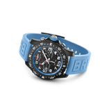 Breitling Endurance Pro Black Dial Light Blue Rubber Strap Watch for Men - X82310281B1S1 Authentic Buy Shop Now