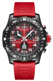 Breitling Endurance Pro Ironman Red Dial Red Rubber Strap Watch for Men - X823109A1K1S1 Authentic Buy Shop Now