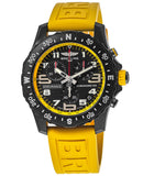 Breitling Endurance Pro Black Dial Yellow Rubber Strap Watch for Men - X82310A41B1S1 Authentic Buy Shop Now