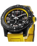Breitling Endurance Pro Black Dial Yellow Rubber Strap Watch for Men - X82310A41B1S1 Authentic Buy Shop Now