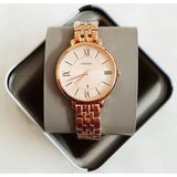 Fossil Jacqueline Rose Gold Dial Rose Gold Steel Strap Watch for Women - ES3435 Authentic Buy Shop Now