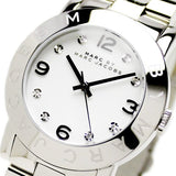 Marc Jacobs Amy White Dial Silver Steel Strap Watch for Women - MBM3054 Authentic Buy Shop Now