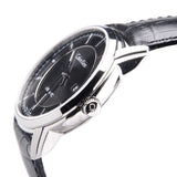 Calvin Klein Infinity Automatic Black Dial Black Leather Strap Watch for Men - K5S341C1 Authentic Buy Shop Now