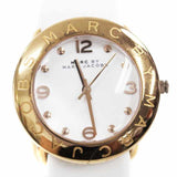 Marc Jacobs Amy White Dial White Leather Strap Watch for Women - MBM1180 Authentic Buy Shop Now