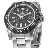Breitling Superocean II Special 44mm Black Dial Silver Steel Strap Watch for Men - Y1739310/BF45/162A Authentic Buy Shop Now