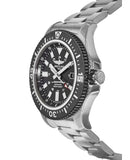 Breitling Superocean II Special 44mm Black Dial Silver Steel Strap Watch for Men - Y1739310/BF45/162A Authentic Buy Shop Now