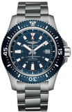 Breitling Superocean 44mm Special Blue Dial Silver Steel Strap Watch for Men - Y17393161C1A1 Authentic Buy Shop Now
