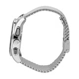 Maserati Traguardo Chronograph Black Dial Silver Mesh Bracelet Watch For Men - R8873612008 Authentic Buy Shop Now